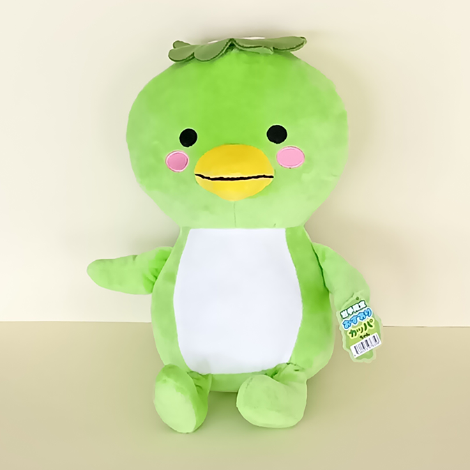 いわておすわりカッパぬいぐるみ（大）